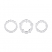 Набор из 3 эрекционных колец Erection Rings Set - Selopa - в Элисте купить с доставкой