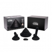 Конусный вибромассажер Cowgirl Cone с 2 насадками - CowGirl - купить с доставкой в Элисте