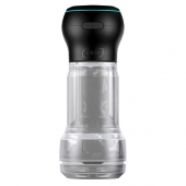 Набор PowerBlow   Feel Pocket Stroker Crystal: мастурбатор и интерактивная насадка - Kiiroo - в Элисте купить с доставкой