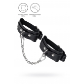 Черные мини-оковы со скруглёнными углами - Pecado - купить с доставкой в Элисте