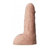 Телесный фаллоудлинитель с мошонкой Cock Next - 19 см. - LOVETOY (А-Полимер) - в Элисте купить с доставкой