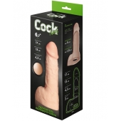 Телесный фаллоудлинитель с мошонкой Cock Next - 17 см. - LOVETOY (А-Полимер) - в Элисте купить с доставкой