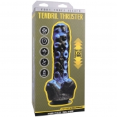 Черно-синяя мини-машина на присоске Tendril Thruster - 21,6 см. - Doc Johnson - купить с доставкой в Элисте