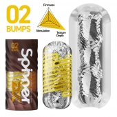 Мастурбатор Tenga Spinner DX 02 Bumps - Tenga - в Элисте купить с доставкой