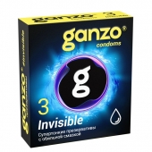Супертонкие презервативы Ganzo Invisible - 3 шт. - Ganzo - купить с доставкой в Элисте