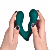 Темно-бирюзовый вибромассажер простаты Solstice X - Magic Motion - в Элисте купить с доставкой