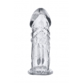 Прозрачная насадка на пенис Uco - 13 см. - A-toys - в Элисте купить с доставкой