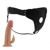 Телесный мужской страпон Mavis - Baile - купить с доставкой в Элисте