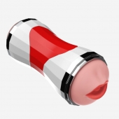 Двусторонний мастурбатор в колбе Power Grip Cup - вагина и ротик - Boys of Toys - в Элисте купить с доставкой