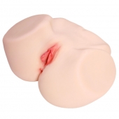 Мастурбатор-полуторс с двойным слоем материала Jenny Onahole Real Vagina - KOKOS - в Элисте купить с доставкой