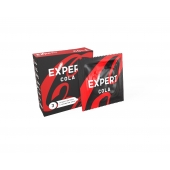 Презервативы с ароматом колы Expert Cola - 3 шт. - Expert - купить с доставкой в Элисте