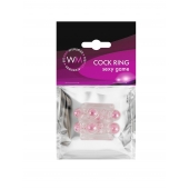 Прозрачная насадка на пенис с цветными шариками - Erowoman-Eroman - в Элисте купить с доставкой