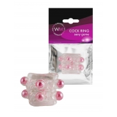 Прозрачная насадка на пенис с цветными шариками - Erowoman-Eroman - в Элисте купить с доставкой