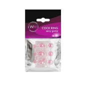 Прозрачная сквозная насадка на пенис с цветными шариками - Erowoman-Eroman - в Элисте купить с доставкой