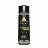 Массажное масло c ароматом тропических фруктов Massage Oil - 100 мл. - HOT - купить с доставкой в Элисте