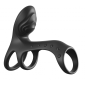 Черная насадка на пенис Ultimate Couples Cage Pro - Pipedream - в Элисте купить с доставкой