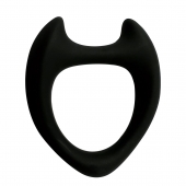 Черное эрекционное кольцо с рожками Wooomy Toro M - Adrien Lastic - в Элисте купить с доставкой