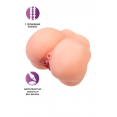 Реалистичный мастурбатор в форме попки с 2 любовными входами - No Name - в Элисте купить с доставкой