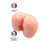 Реалистичный мастурбатор-попка с 2 любовными входами - No Name - в Элисте купить с доставкой