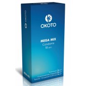 Презервативы OKOTO Mega Mix - 18 шт. - Sitabella - купить с доставкой в Элисте