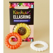 Цветное рельефное эрекционное кольцо Ellasring - Sitabella - в Элисте купить с доставкой