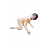 Телесная надувная секс-кукла в позиции догги-стайл - NMC - в Элисте купить с доставкой