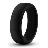 Черное эрекционное кольцо Silicone Go Pro Cock Ring - Blush Novelties - в Элисте купить с доставкой