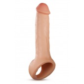 Телесная насадка-удлинитель Thrive 8.75 Inch Realistic Penis Extender Sleeve - 22,2 см. - Blush Novelties - в Элисте купить с доставкой