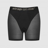 Трусики-шорты для фиксации насадок Strap-on-me Harness Lingerie Halo - size M - Strap-on-me - купить с доставкой в Элисте