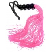 Розовая силиконовая плеть - 35,5 см. - Boys of Toys - купить с доставкой в Элисте