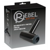 Черный мастурбатор с удобной ручкой Masturbator with 2 Functions - Orion - в Элисте купить с доставкой