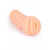 Телесный мастурбатор-вагина с эрекционными кольцами в комплекте - Sexy Girl - в Элисте купить с доставкой