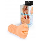 Телесный мастурбатор в виде сексуального ротика - Sexy Girl - в Элисте купить с доставкой