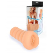 Телесный мастурбатор в виде вагины с узким входом - Sexy Girl - в Элисте купить с доставкой