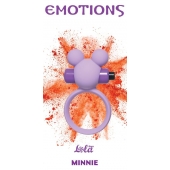 Сиреневое эрекционное виброколечко Emotions Minnie - Lola Games - в Элисте купить с доставкой