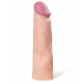 Реалистичная насадка с ярко выраженной головкой - 16,5 см. - A-toys - в Элисте купить с доставкой