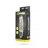 Прозрачная насадка с петлёй для фиксации - 14 см. - ToyFa - в Элисте купить с доставкой