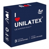 Ультрапрочные презервативы Unilatex Extra Strong - 3 шт. - Unilatex - купить с доставкой в Элисте