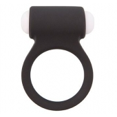 Чёрное эрекционное виброкольцо LIT-UP SILICONE STIMU RING 3 BLACK - Dream Toys - в Элисте купить с доставкой