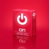 Супертонкие презервативы ON) Super Thin - 3 шт. - ON) - купить с доставкой в Элисте