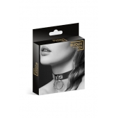 Узенький ошейник из полиуретана с кольцом - Bijoux Pour Toi - купить с доставкой в Элисте