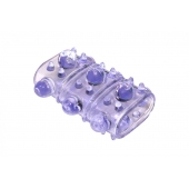 Фиолетовая насадка на пенис Rings Armour - Lola Games - в Элисте купить с доставкой