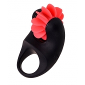 Чёрно-красное эрекционное виброкольцо Erotist - Erotist Adult Toys - в Элисте купить с доставкой