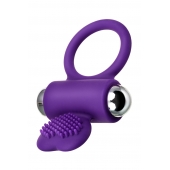 Фиолетовое виброкольцо с ресничками JOS PERY - JOS - в Элисте купить с доставкой