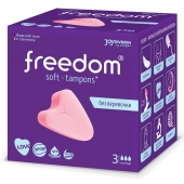 Женские гигиенические тампоны без веревочки FREEDOM normal - 3 шт. - Freedom - купить с доставкой в Элисте