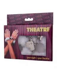 Наручники с белой меховой опушкой - ToyFa - купить с доставкой в Элисте