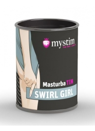 Компактный мастурбатор MasturbaTIN Swirl Girl - MyStim - в Элисте купить с доставкой