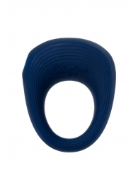 Синее эрекционное кольцо на пенис Satisfyer Ring 2 - Satisfyer - в Элисте купить с доставкой
