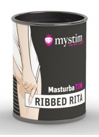 Компактный мастурбатор MasturbaTIN Ribbed Rita - MyStim - в Элисте купить с доставкой