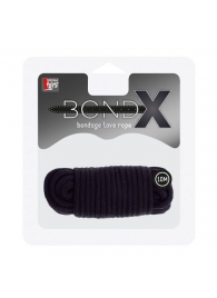 Черная веревка для связывания BONDX LOVE ROPE - 10 м. - Dream Toys - купить с доставкой в Элисте